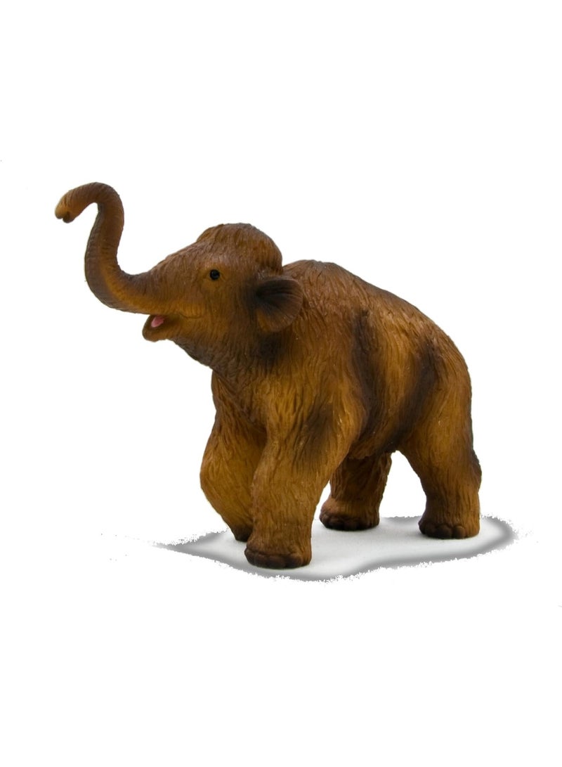 موجو **مجموعة هدايا موجو حياة ما قبل التاريخ – 3 قطع (380041) – مجسمات لعب واقعية للماموث الصوفي، ماموث صغير، وسميلودون (النمر ذو الأسنان السيفية) - Image 4